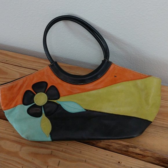 Marlo Handbags - Fun Flower Purse